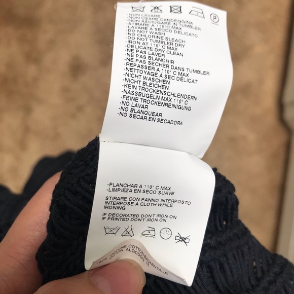 Maison Martin Margiela Black Fishnet Crochet Top - Picture 8 of 10